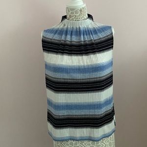 Laundry high neck tank top